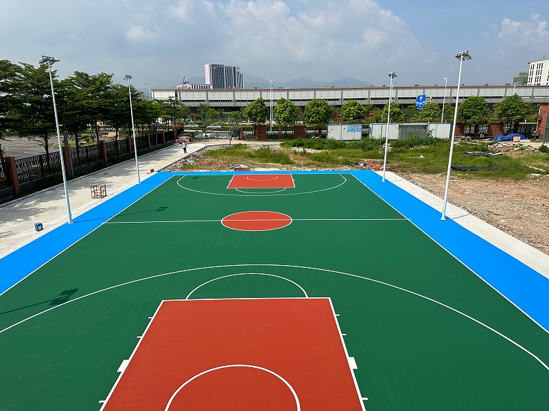 肇庆球场地坪漆厂家13630193796