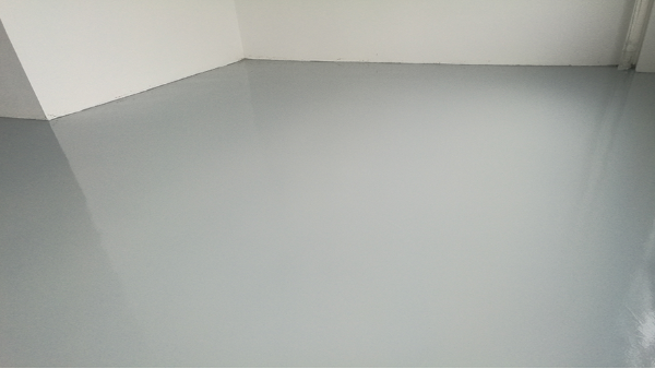 云浮陶晶电子元器件有限公司选用地卫士环氧地坪漆工程