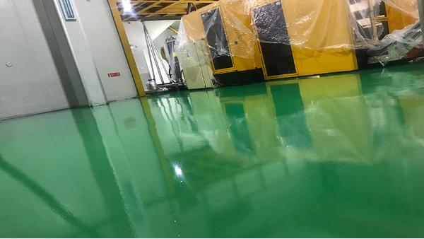 佛山市盛之杰包装制品有限公司选用地卫士环氧地坪漆工程