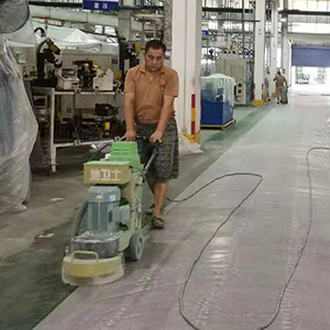 第5步、环氧砂浆层打磨