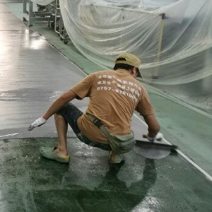 第6步、环氧中涂层施工