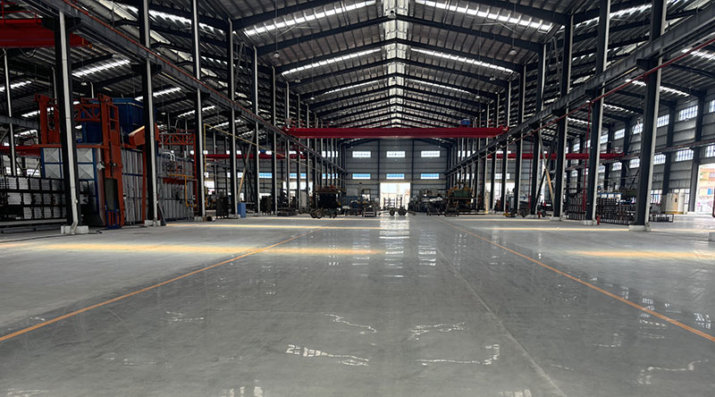 铝材车间“地卫士”混凝土密封固化剂完工图